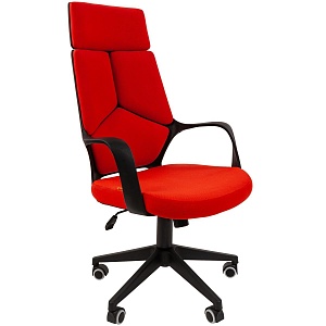 Офисное кресло CHAIRMAN 525, ткань, красный